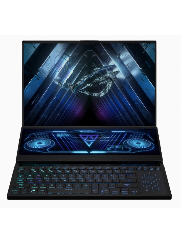 Laptops: ASUS ROG Zephyrus Duo 16 (2022) Dual Screen Laptop, 16" (40.64 cm) QHD+ 165Hz/3ms, AMD Ryzen 9 6900HX, 16GB RTX 3080 Ti, Gaming Laptop (32GB/2TB SSD/Win 11/with Office/Black/2.60 Kg) GX650RXZ-LO227WS
